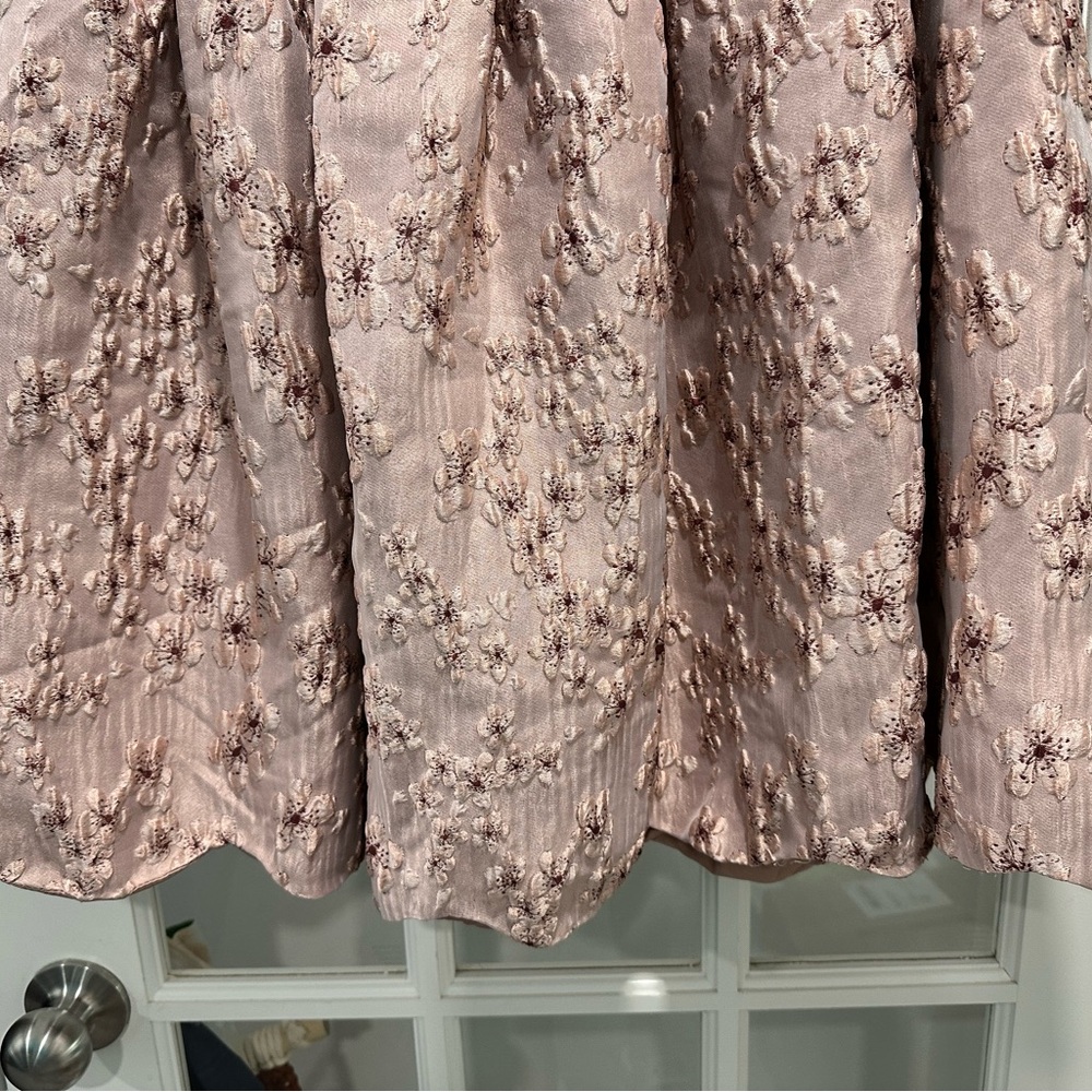 Sister Jane DREAM Jacquard Mini Dress in Pinkish Mauve - Size Medium - Picture 8 of 9